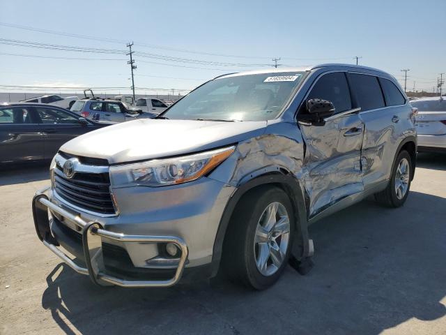 VIN 5TDYKRFH0FS064785 2015 Toyota Highlander, Limited no.1