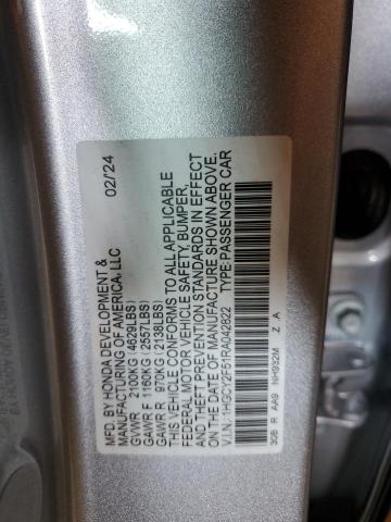 2024 Honda Accord Hybrid Sport VIN: 1HGCY2F51RA042822 Lot: 52670874