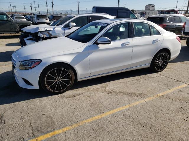 Lot #2457419156 2021 MERCEDES-BENZ C 300 salvage car