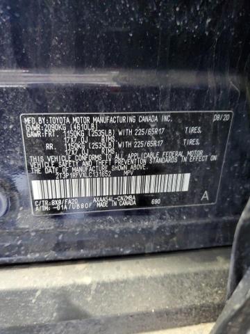 2020 Toyota Rav4 Xle VIN: 2T3P1RFVXLC131652 Lot: 50434464