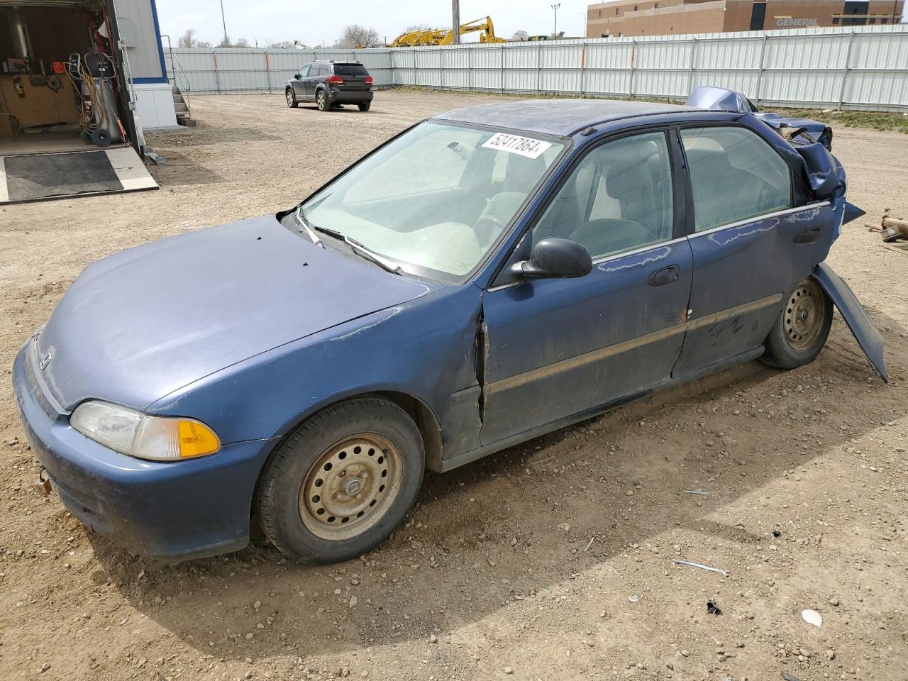 JHMEG8549PS016271 1993 Honda Civic Dx