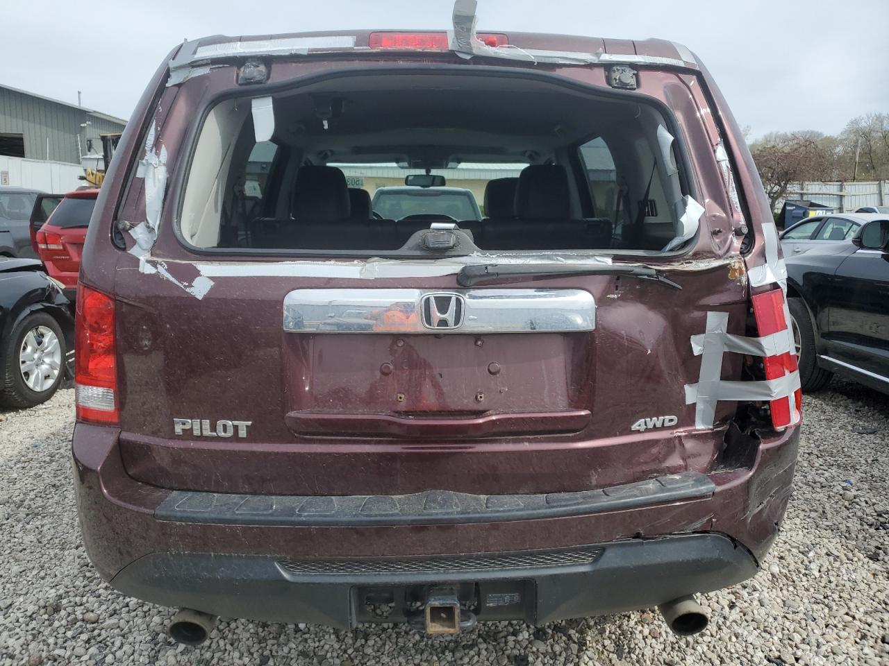 5FNYF4H55FB060164 2015 Honda Pilot Exl