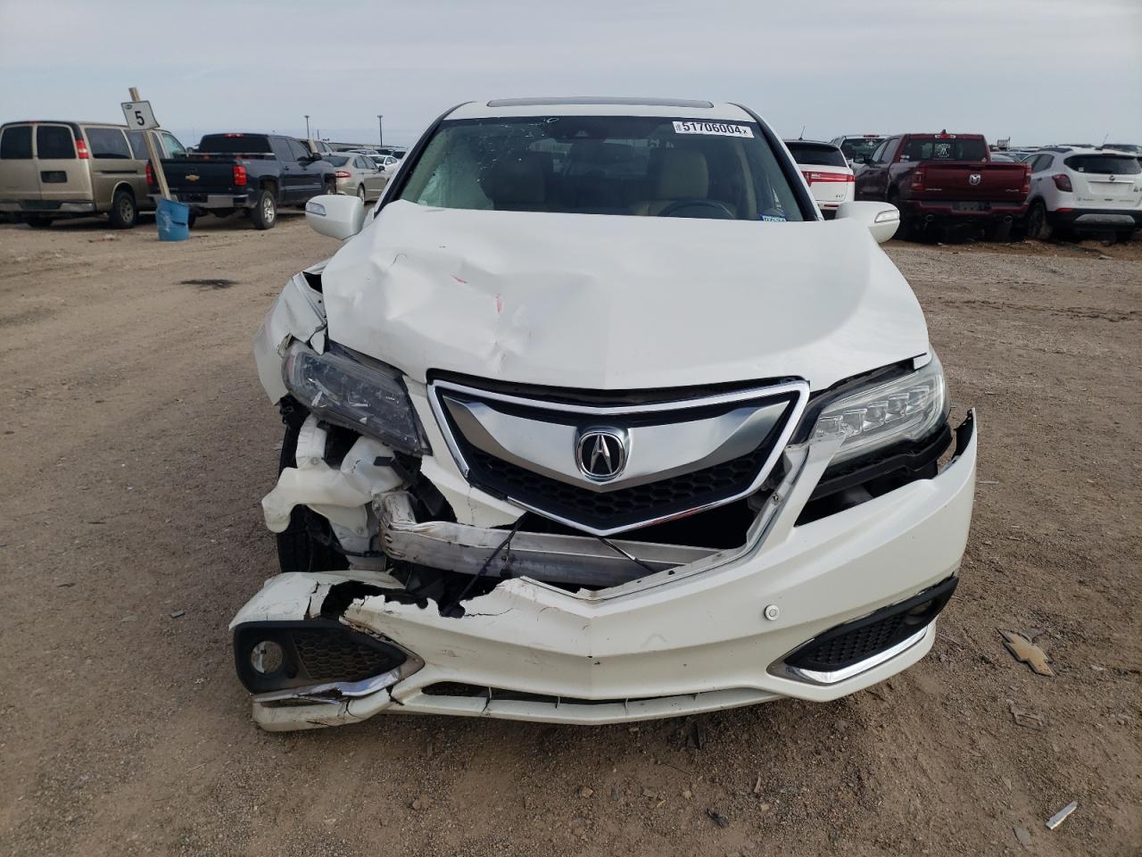 5J8TB4H71HL007874 2017 Acura Rdx Advance