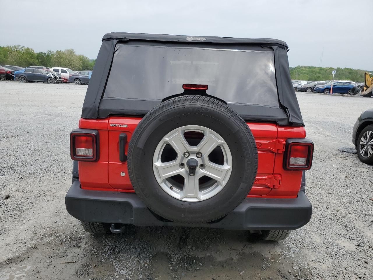 1C4GJXAG4KW602254 2019 Jeep Wrangler Sport