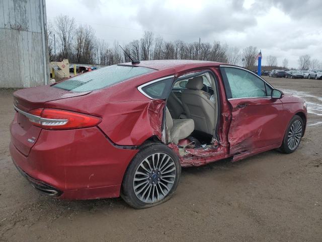  FORD FUSION 2017 Бургунди