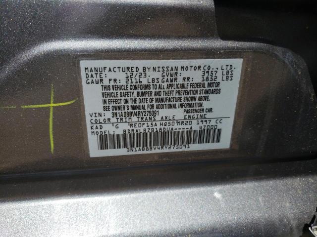 2024 NISSAN SENTRA S - 3N1AB8BV4RY275091