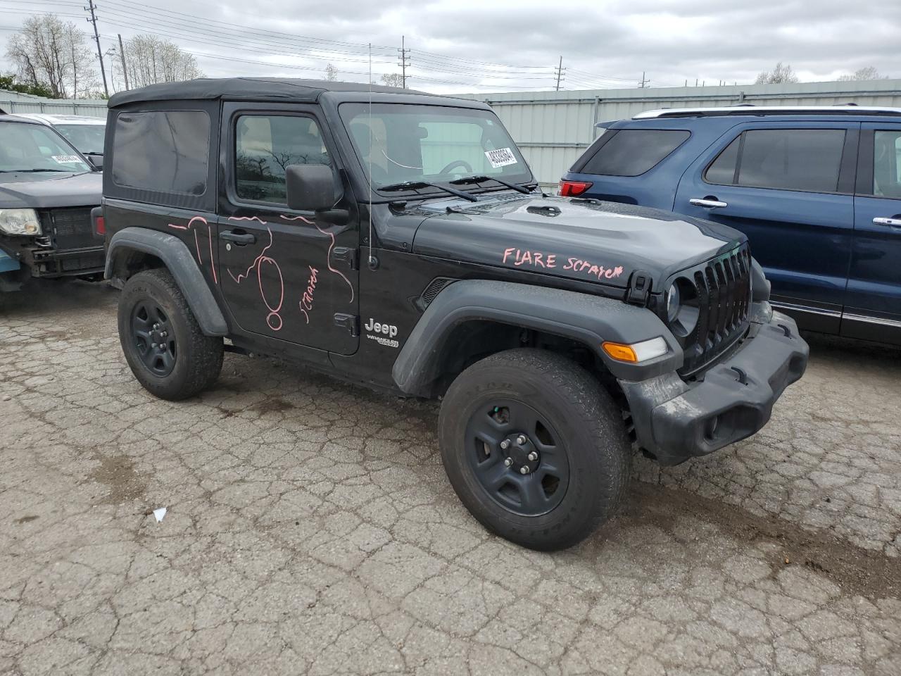 1C4GJXAG7KW626550 2019 Jeep Wrangler Sport