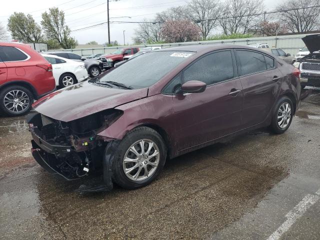 Lot #2500914109 2017 KIA FORTE LX salvage car