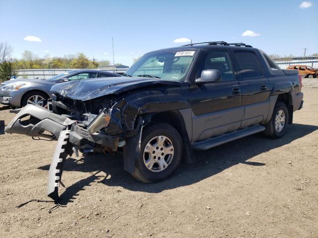 Lot #2503384410 2002 CHEVROLET AVALANCHE salvage car