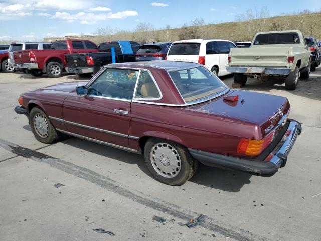 1986 Mercedes-Benz 560 Sl VIN: WDBBA48D1GA049053 Lot: 52230244