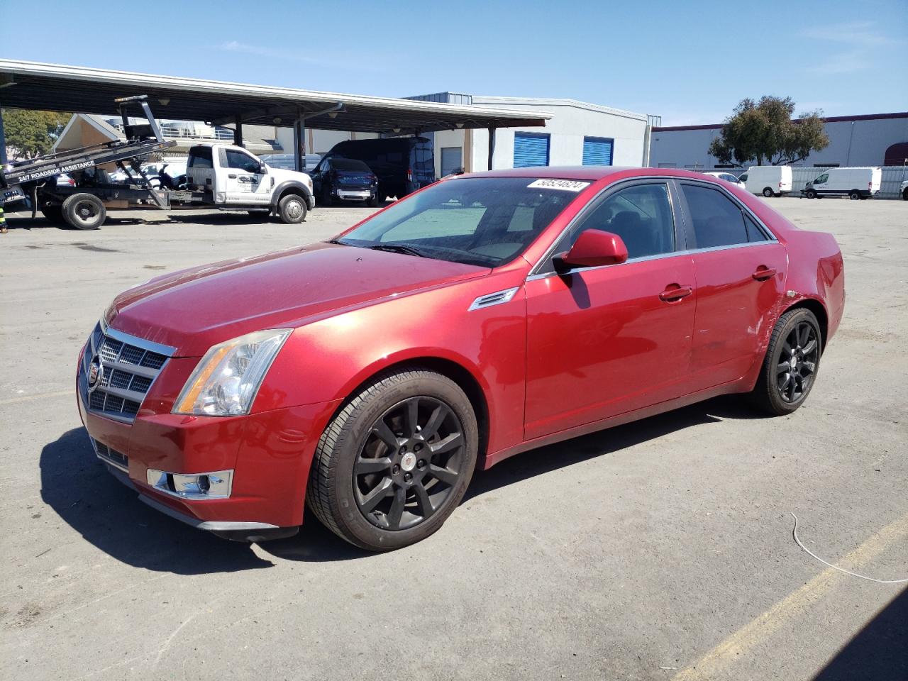 1G6DV57V580211520 2008 Cadillac Cts Hi Feature V6