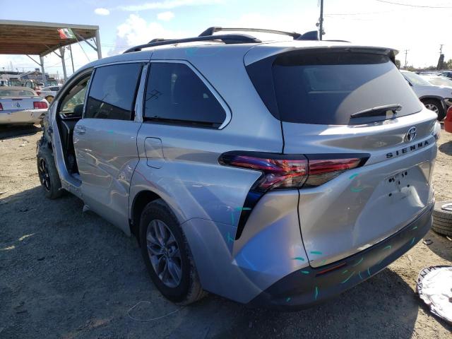 Lot #2517178348 2021 TOYOTA SIENNA LE salvage car