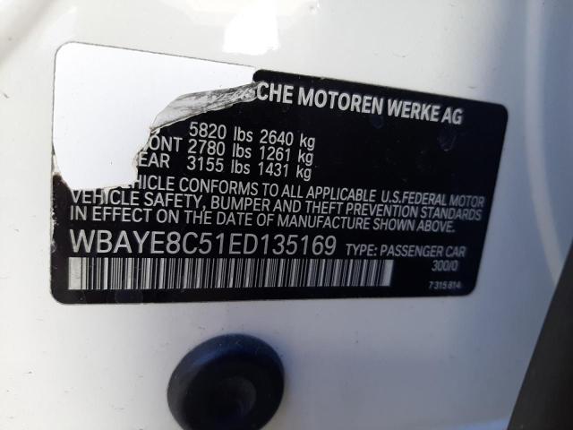 VIN WBAYE8C51ED135169 2014 BMW 7 Series, 750 LI no.12