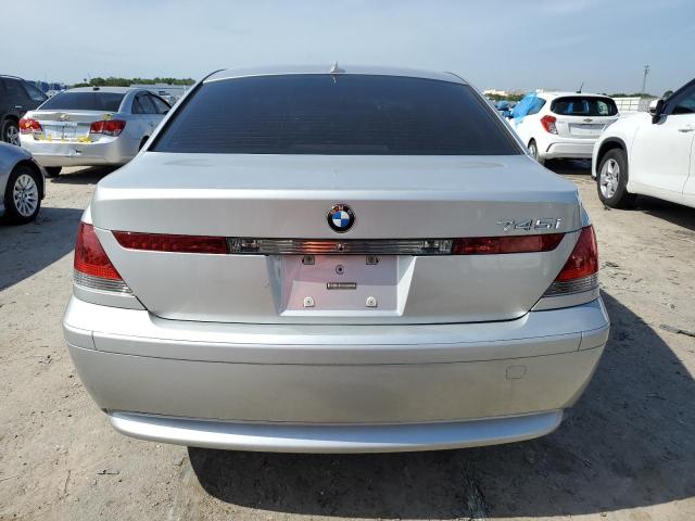 Lot #2485207821 2002 BMW 745 I salvage car