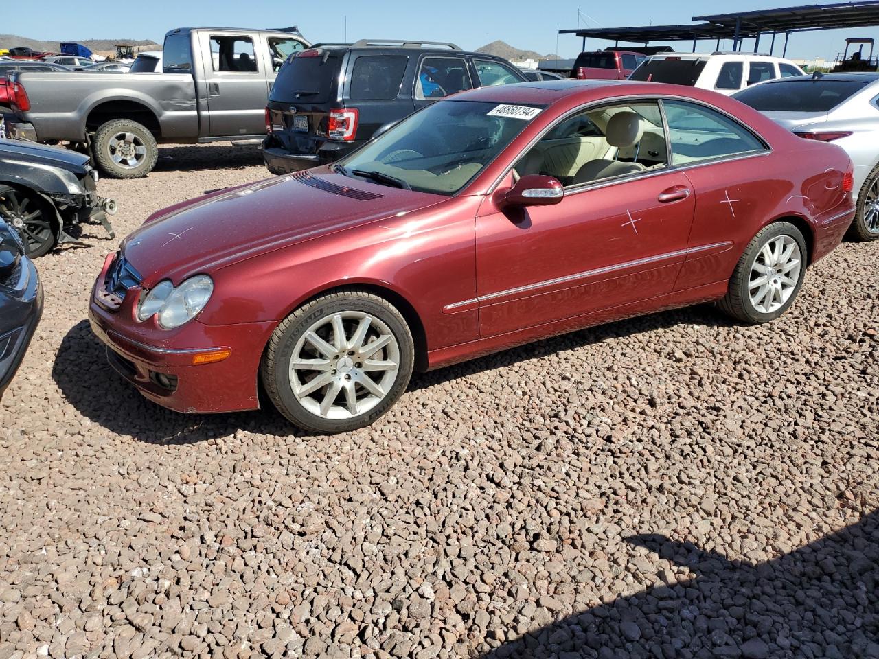WDBTJ56H27F209640 2007 Mercedes-Benz Clk 350