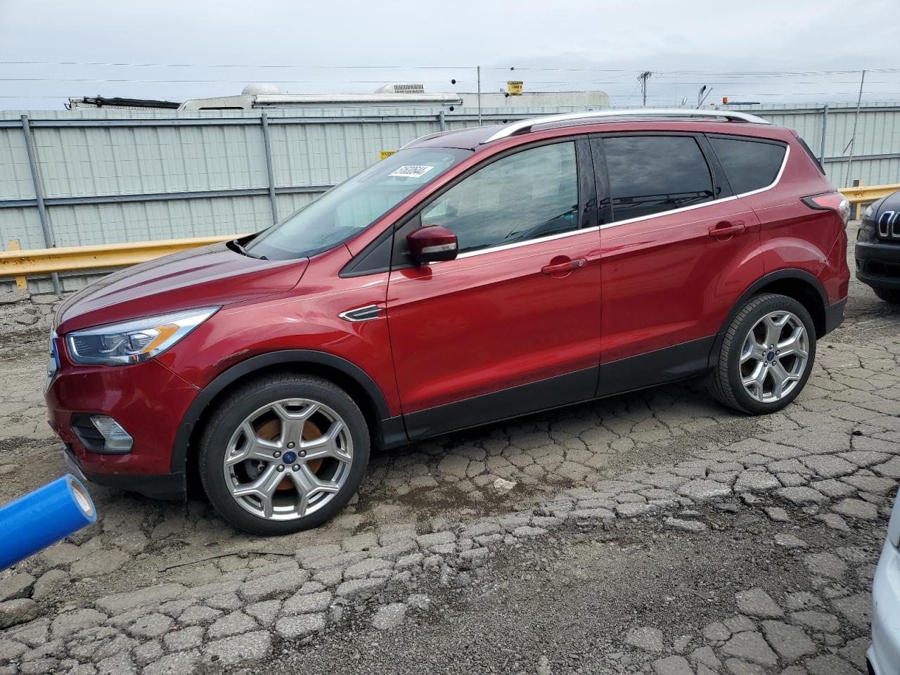 Lot #2509820154 2017 FORD ESCAPE TIT