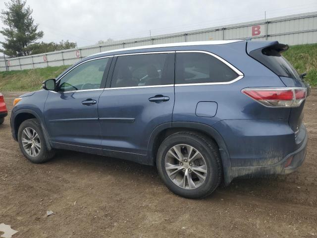 VIN 5TDJKRFH5ES021527 2014 Toyota Highlander, Xle no.2