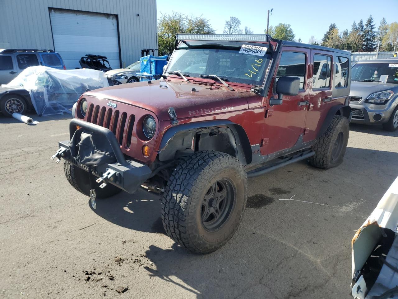 1J4GA69128L648163 2008 Jeep Wrangler Unlimited Rubicon
