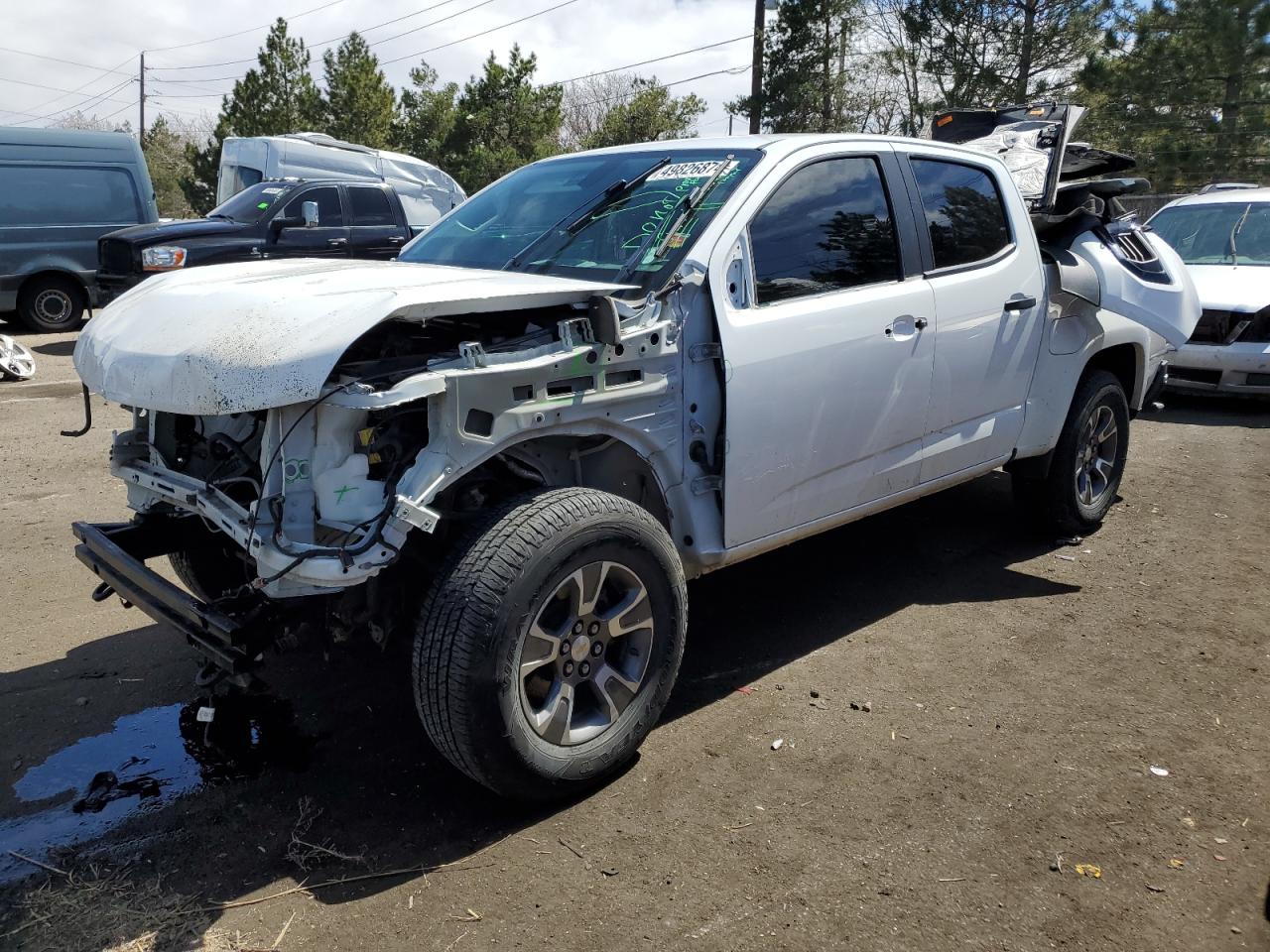 2021 Chevrolet Colorado vin: 1GCGTBEN7M1114924