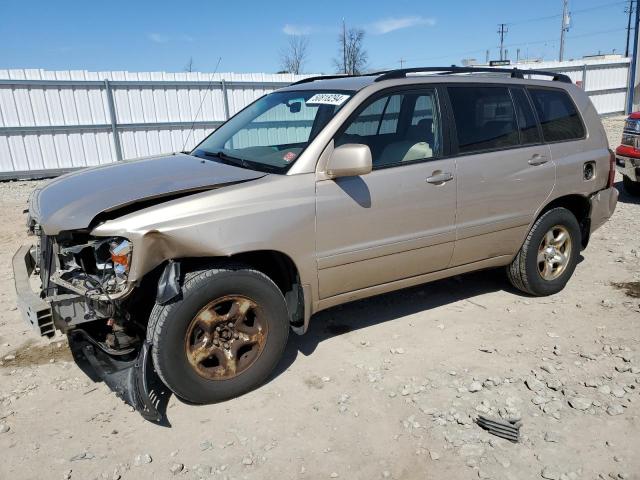 Lot #2538247358 2005 TOYOTA HIGHLANDER salvage car