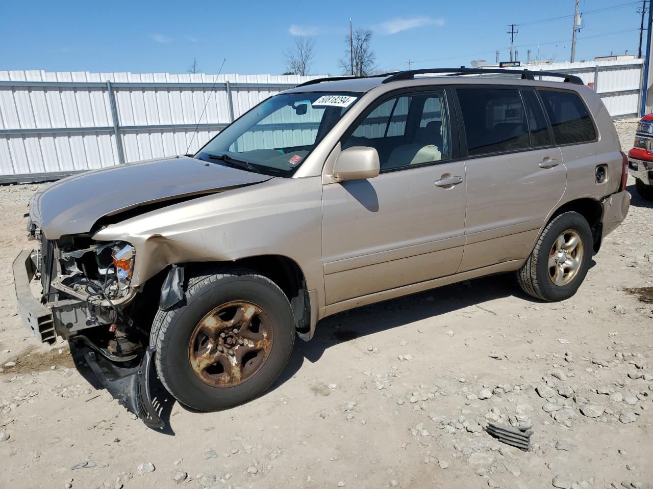 JTEGD21A450124443 2005 Toyota Highlander