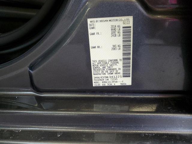 2022 NISSAN ALITMA 1N4AL4CV3NN341225