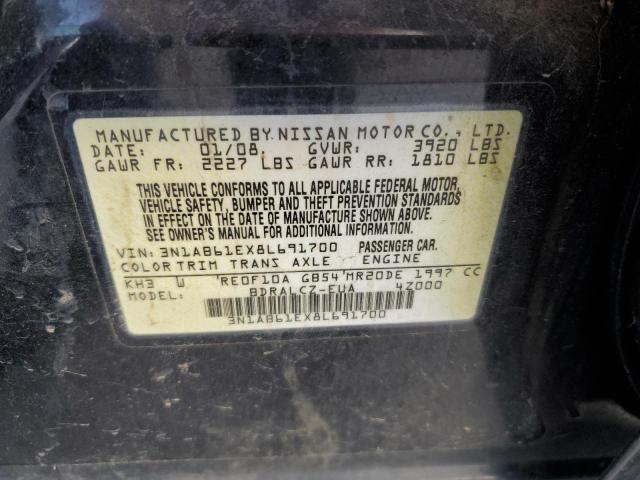 2008 Nissan Sentra 2.0 VIN: 3N1AB61EX8L691700 Lot: 51569904