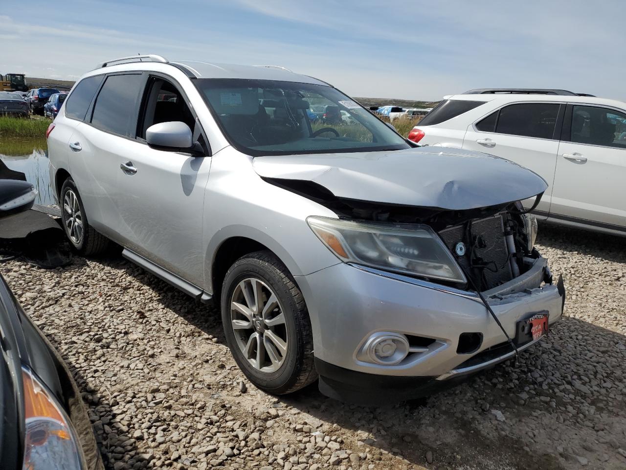 2013 Nissan Pathfinder S vin: 5N1AR2MM6DC614022