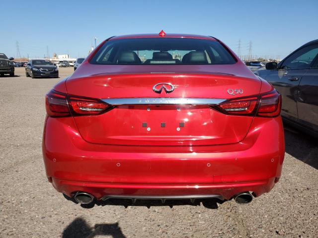 2021 Infiniti Q50 Luxe VIN: JN1EV7BPXMM700975 Lot: 50728834