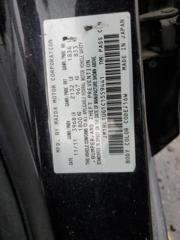 2012 Mazda 3 I VIN: JM1BL1UG1C1559441 Lot: 52301084
