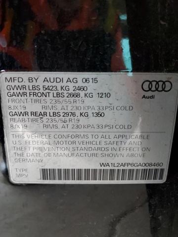 Lot #2494374892 2016 AUDI Q5 PREMIUM salvage car