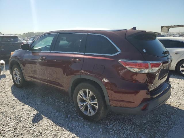 VIN 5TDKKRFHXES028347 2014 Toyota Highlander, Xle no.2