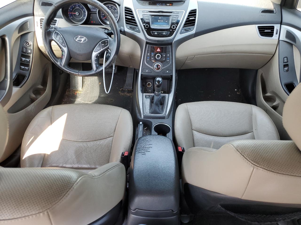 KMHDH4AEXEU163178 2014 Hyundai Elantra Se