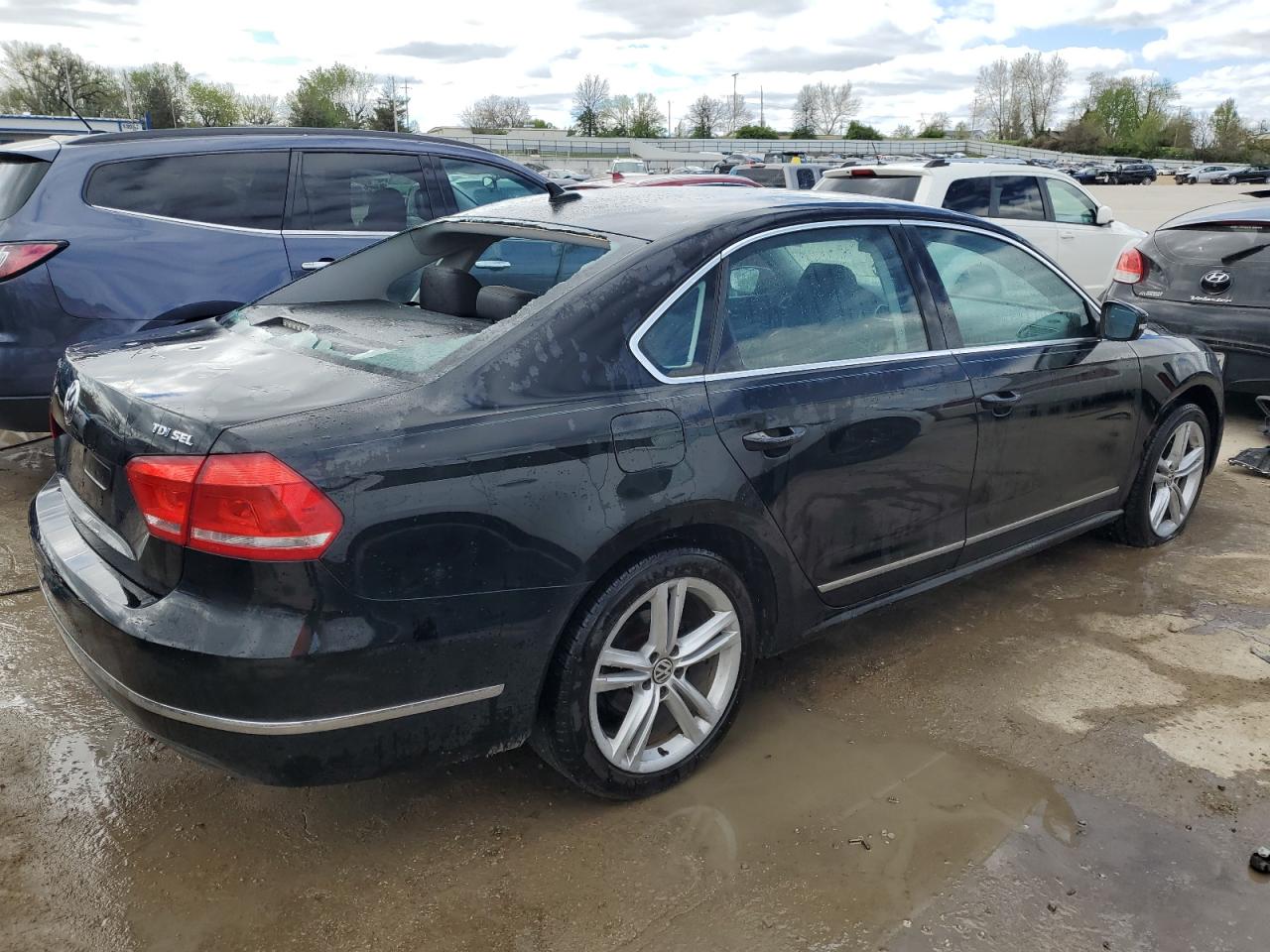 1VWCN7A36DC070684 2013 Volkswagen Passat Sel