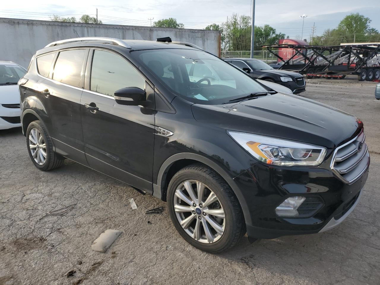 Lot #2571302086 2017 FORD ESCAPE TIT