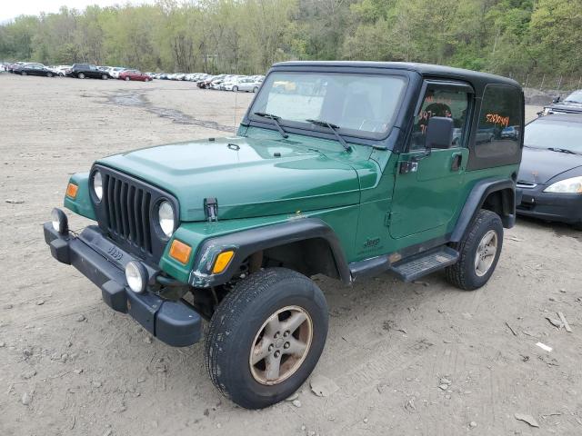 Lot #2517396921 2002 JEEP WRANGLER / salvage car