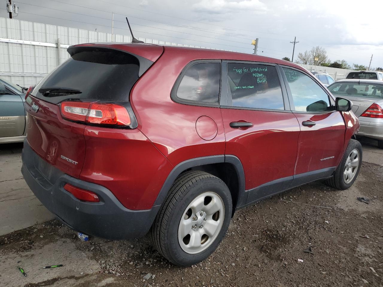 1C4PJLAB1HW610446 2017 Jeep Cherokee Sport