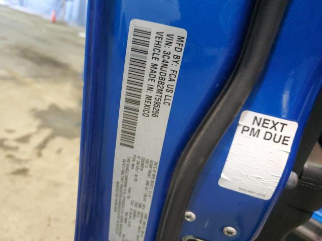 3C4NJDBB2MT595256 2021 Jeep Compass Latitude