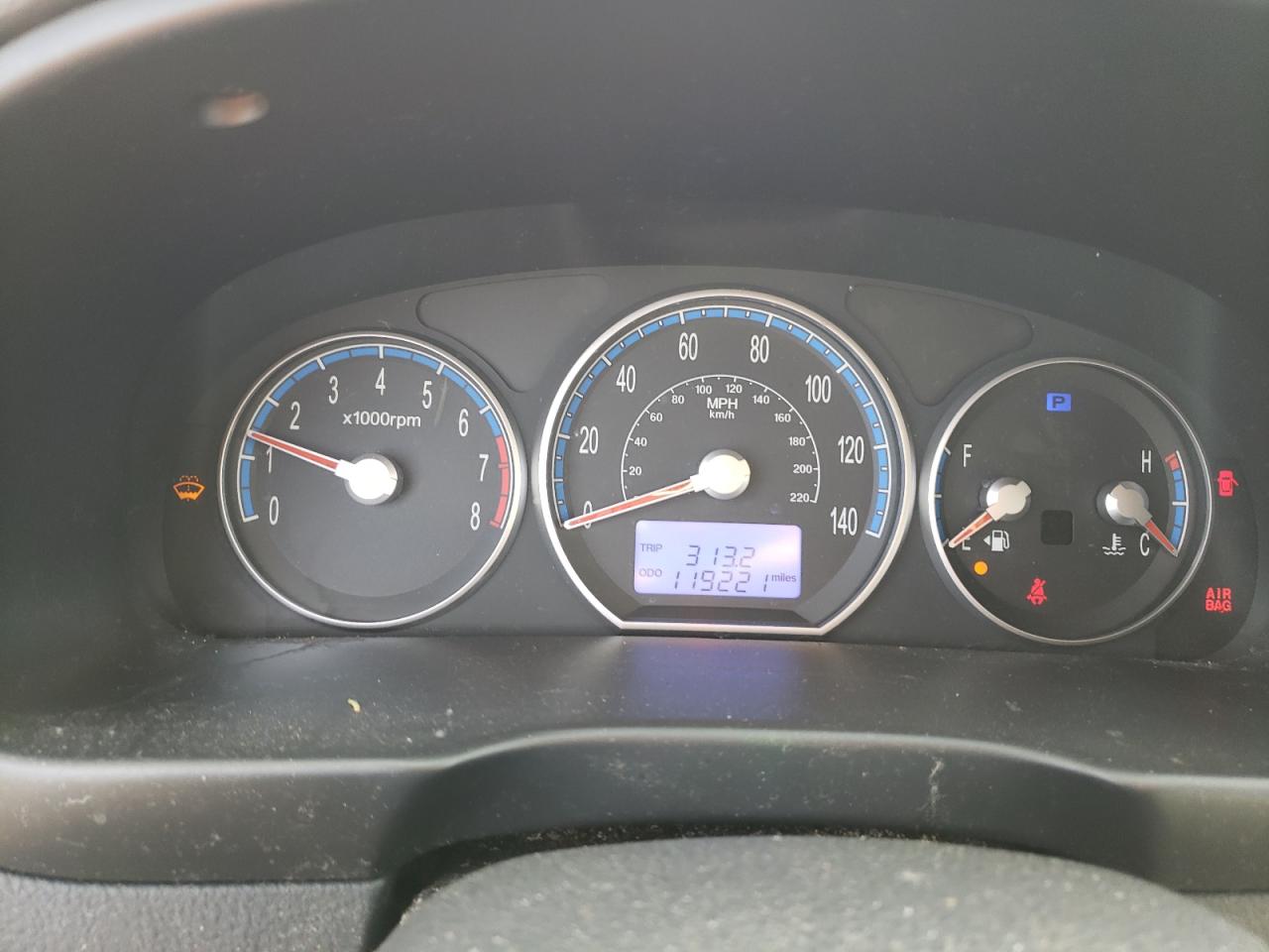 5NMSG73DX9H258339 2009 Hyundai Santa Fe Gls