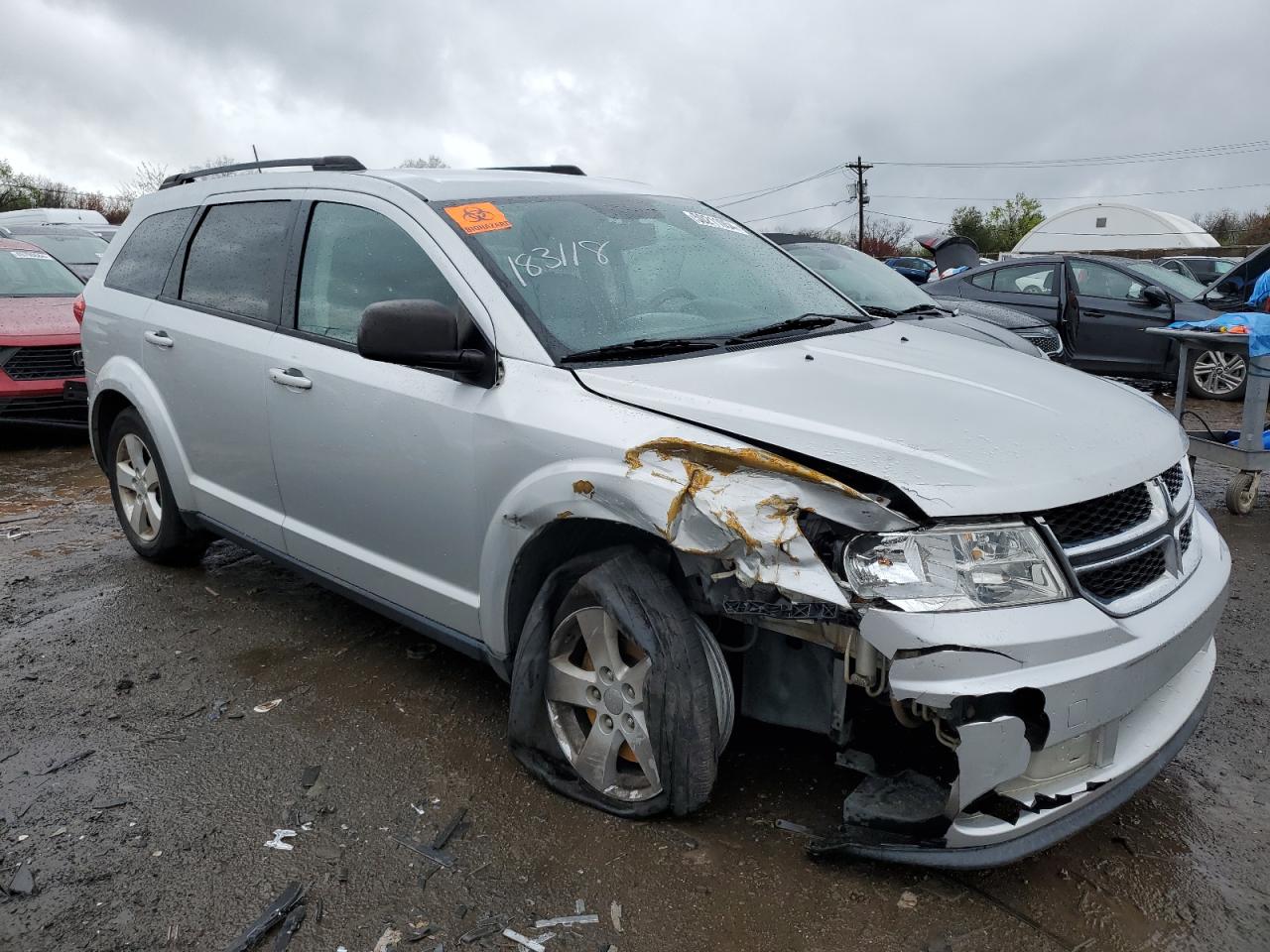 3C4PDCAB2ET203597 2014 Dodge Journey Se