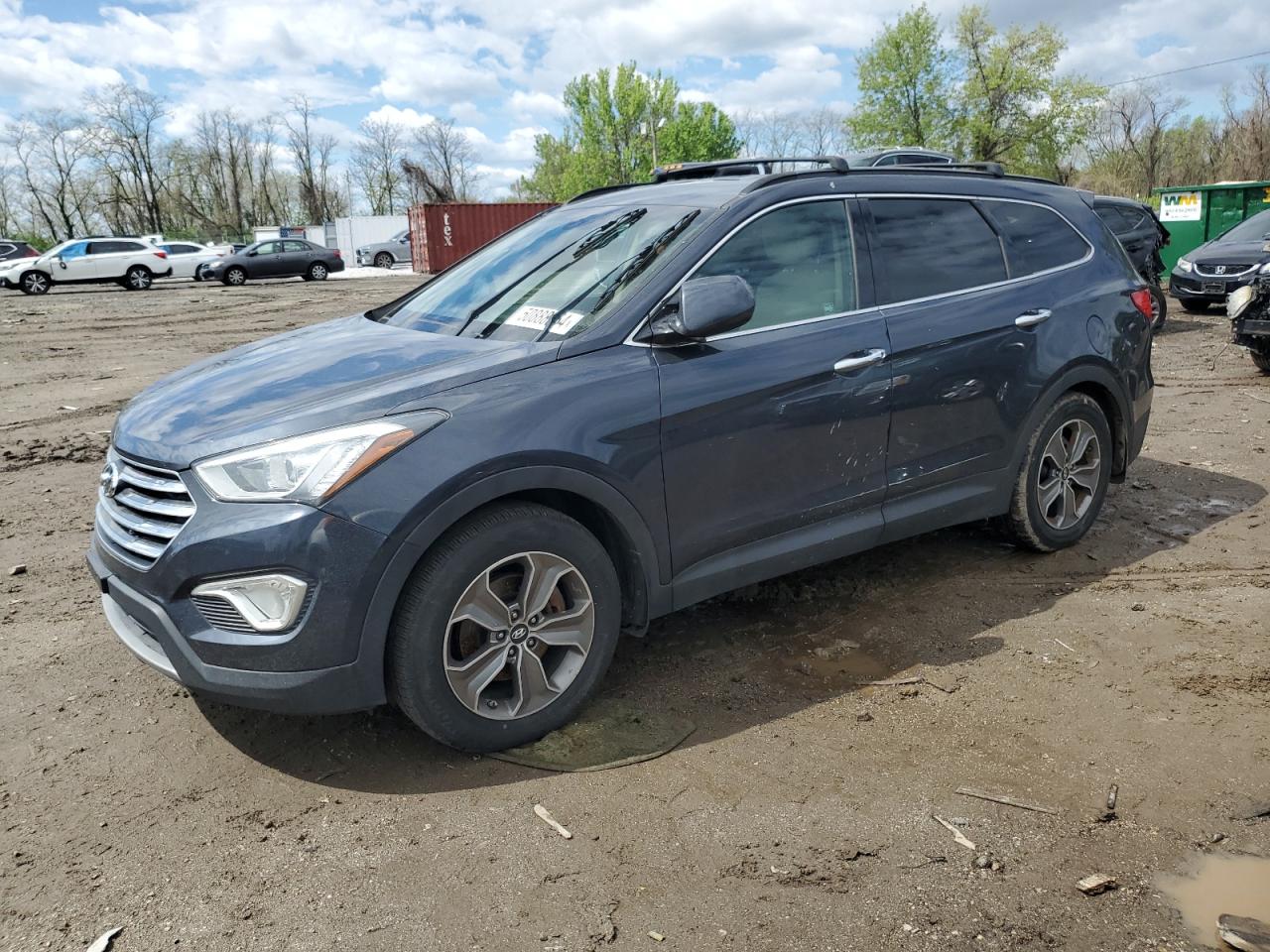 2014 Hyundai Santa Fe Gls vin: KM8SM4HF3EU038315