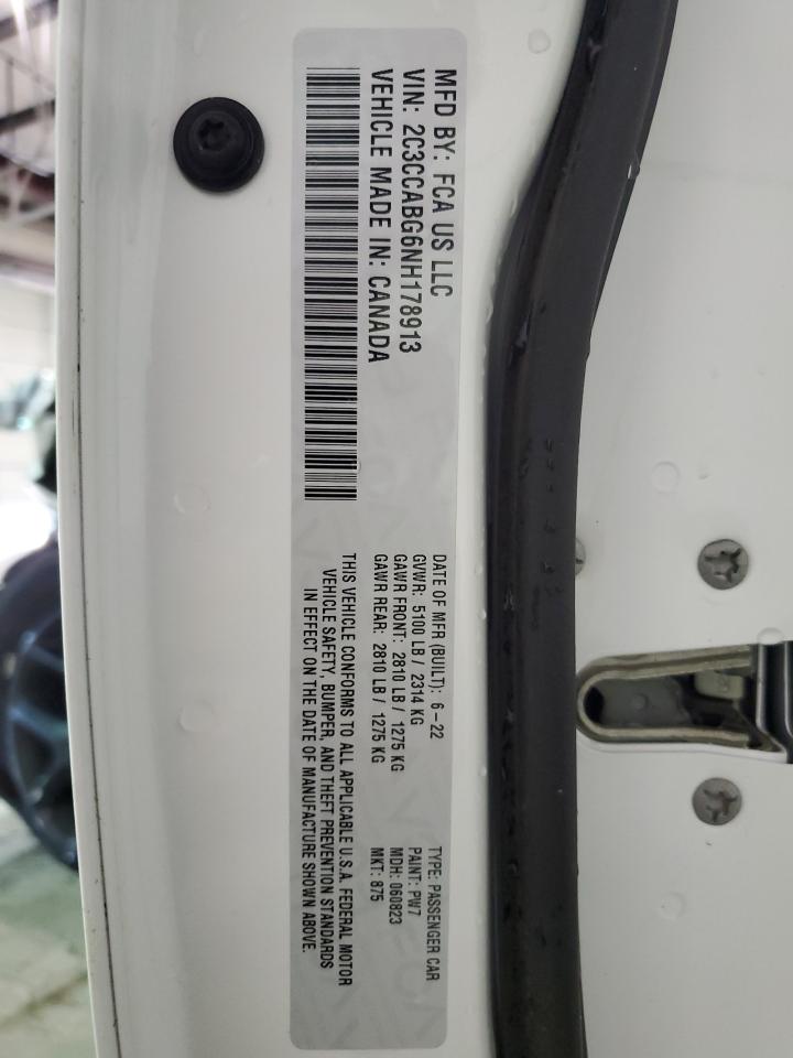 2C3CCABG6NH178913 2022 Chrysler 300 S