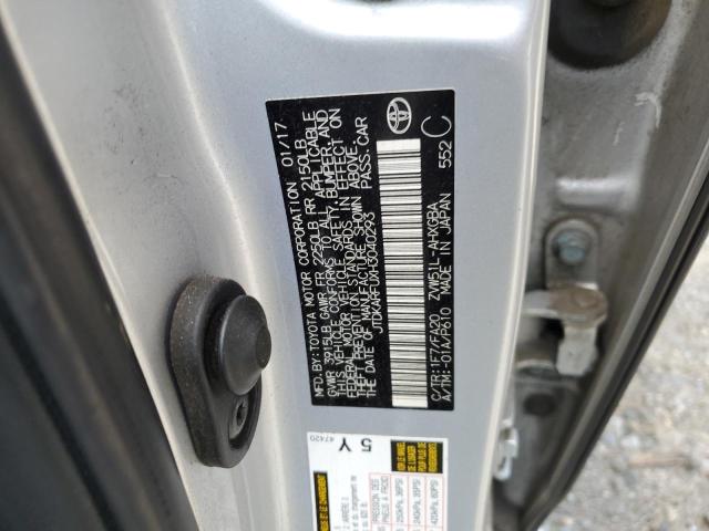 2017 Toyota Prius VIN: JTDKARFUXH3040293 Lot: 51082854
