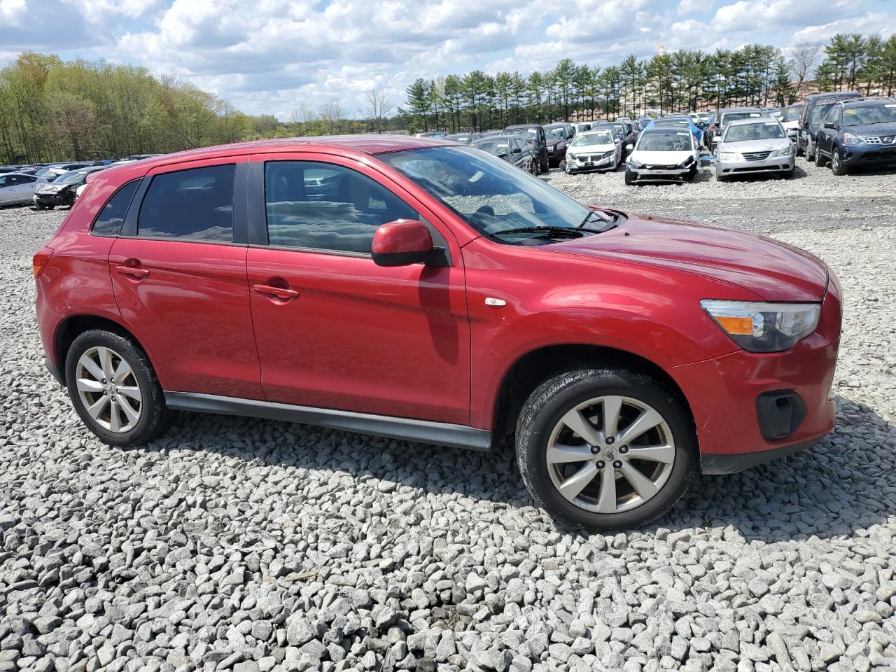 2015 Mitsubishi Outlander Sport Es vin: 4A4AR3AW2FE061532