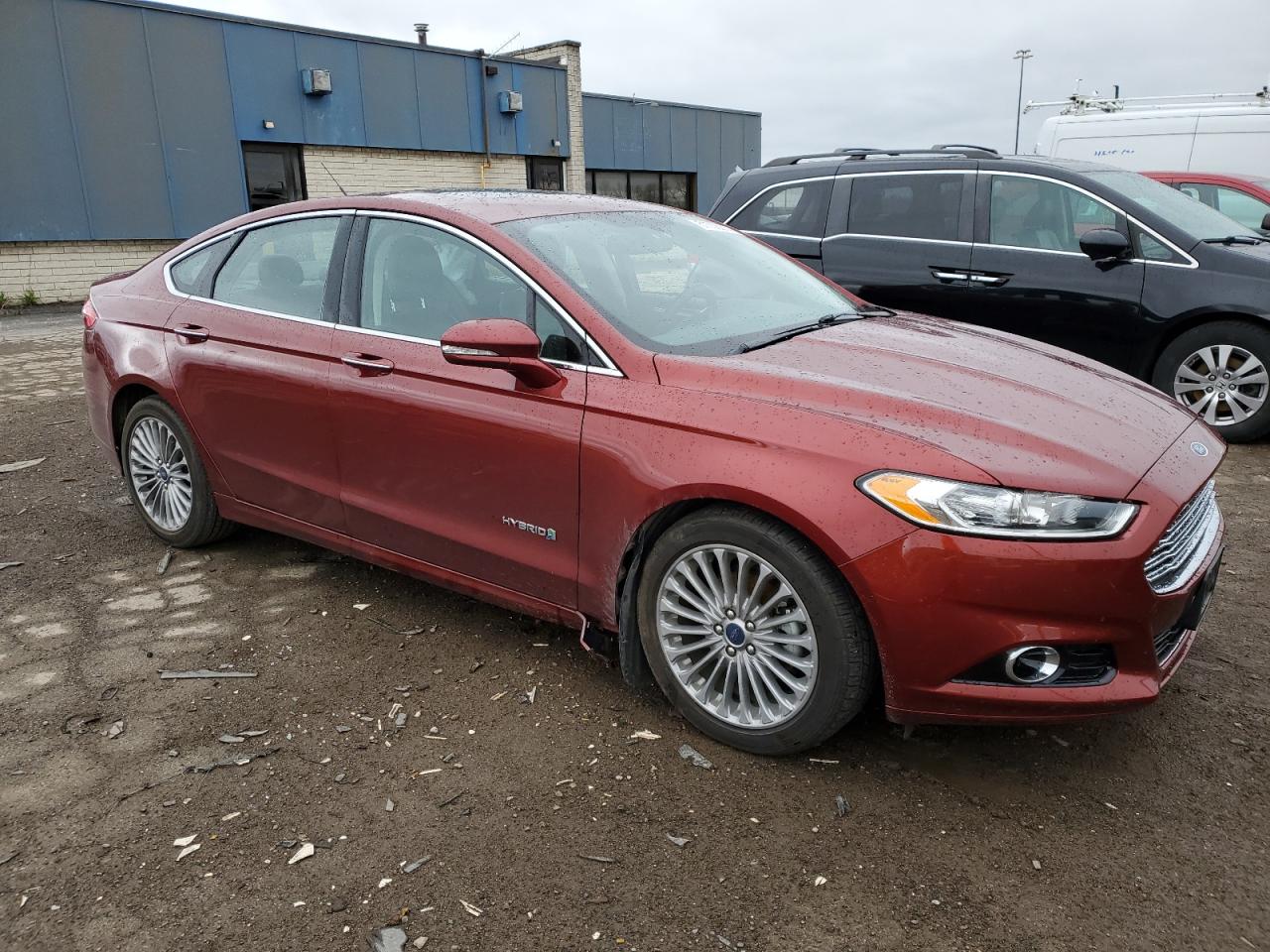 3FA6P0RU4ER176011 2014 Ford Fusion Titanium Hev