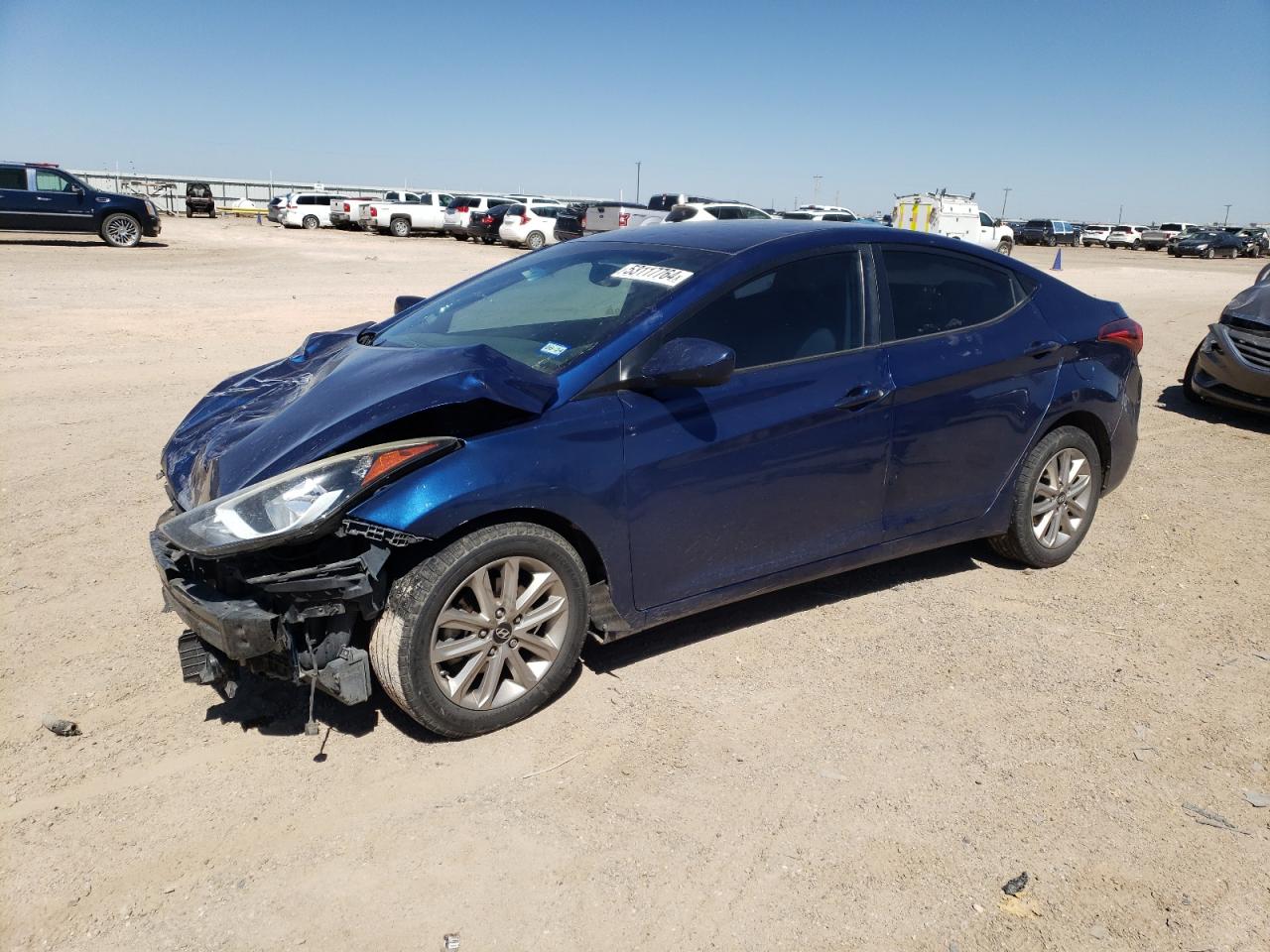 2015 Hyundai Elantra Se vin: 5NPDH4AE3FH594574