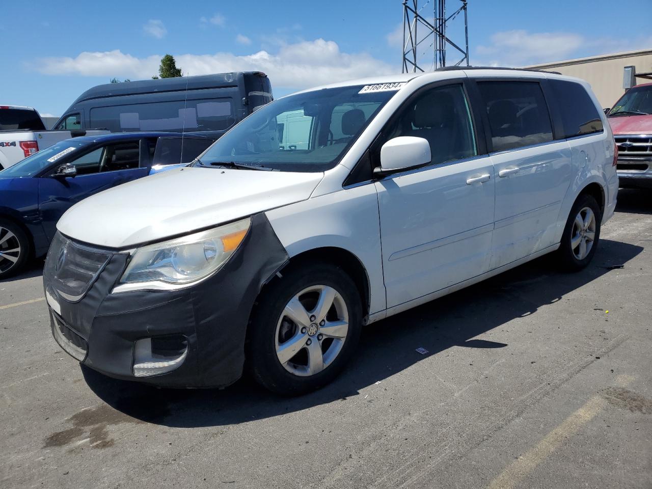 2V4RW3DG1BR642448 2011 Volkswagen Routan Se