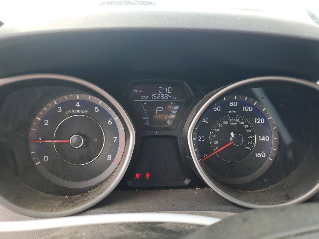 KMHDH6AE7DU000384 2013 Hyundai Elantra Coupe Gs