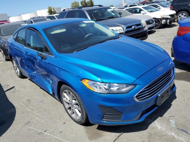 Lot #2492297006 2019 FORD FUSION SE salvage car