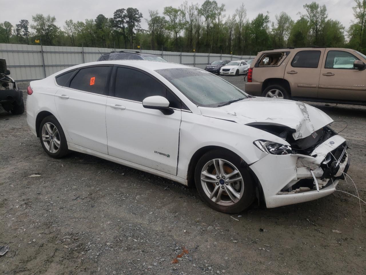 3FA6P0LU2JR181758 2018 Ford Fusion Se Hybrid